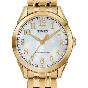 Timex ladies expansion watch goldstone NIB